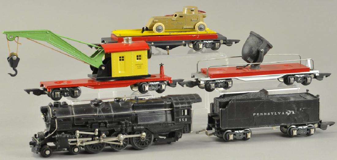 PRE-WAR AMERICAN FLYER ARMY SET (1 of 2)