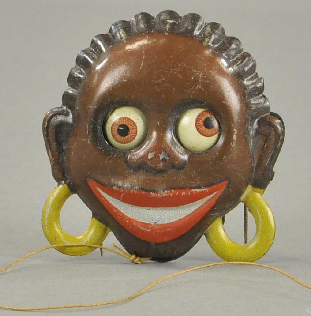 SPINNING EYE NATIVE PENNY TOY: 73. Bertoia BASICS Online: SPINNING EYE NATIVE PENNY TOY 2.75" h. All Original Condition..