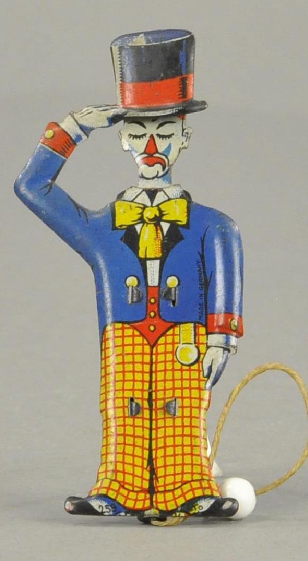 TWO FACE MAN WITH TOP HAT PENNY TOY (1 of 3)