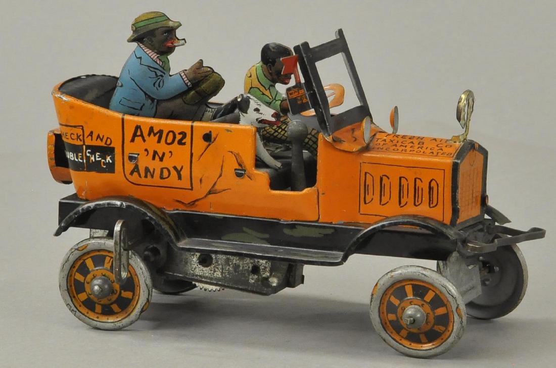 AMOS AND ANDY FRESH AIR TAXI: 164. Bertoia BASICS Online: AMOS AND ANDY FRESH AIR TAXI 8" l. All Original Condition..