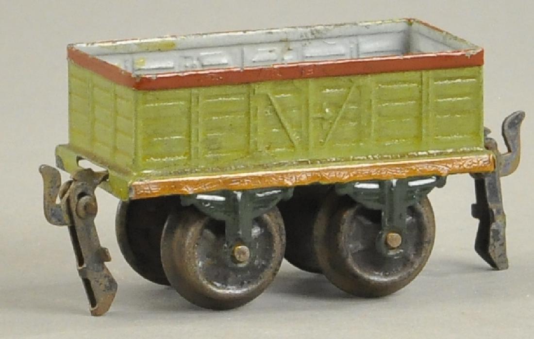 MARKLIN O GAUGE GONDOLA - HAND PAINTED (1 of 4)