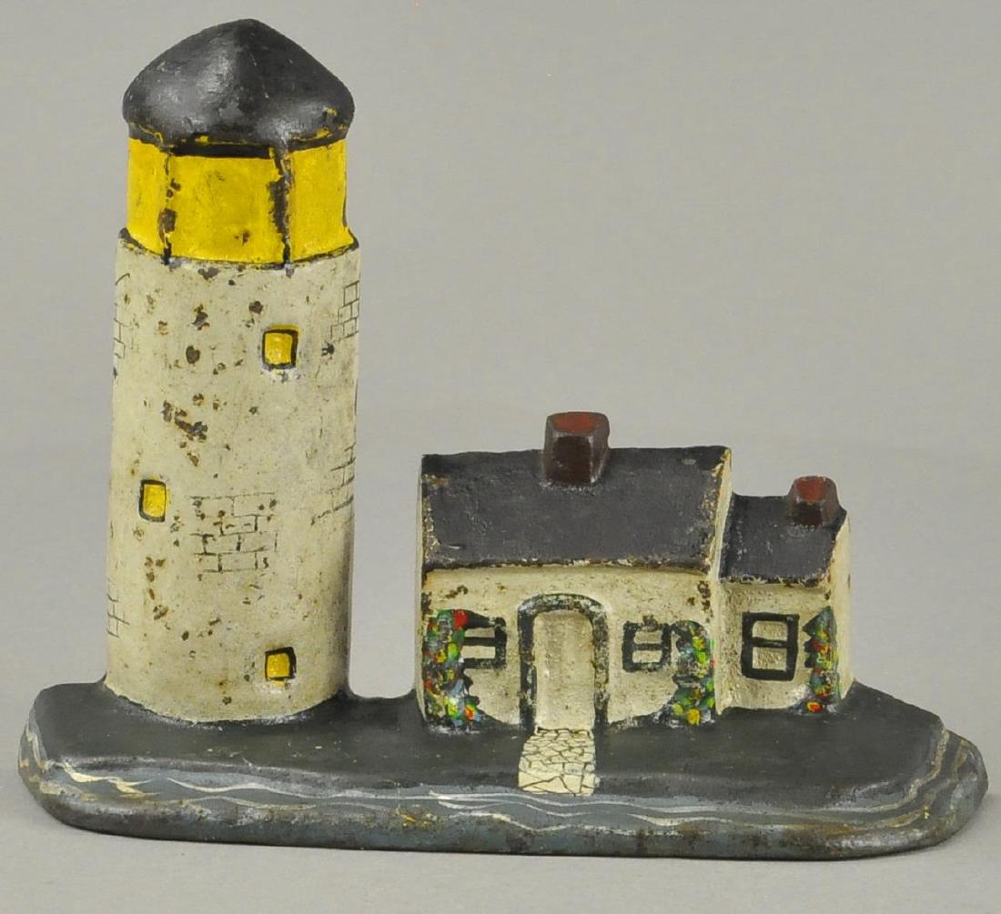 LIGHTHOUSE WITH KEEPERS HOUSE DOORSTOP (1 of 2)