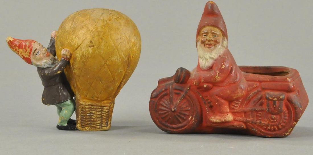 LOT OF TWO GNOME STILL BANKS (1 of 3)