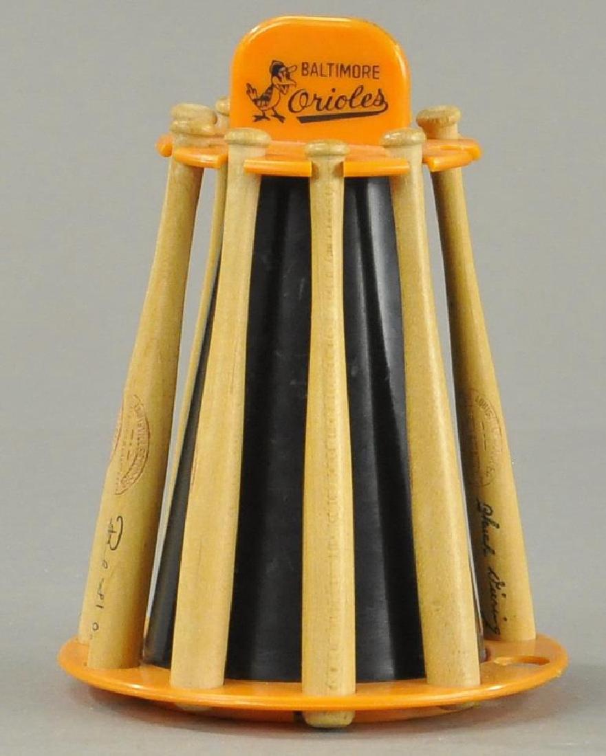 BALTIMORE ORIOLES BATS STILL BANK (1 of 3)