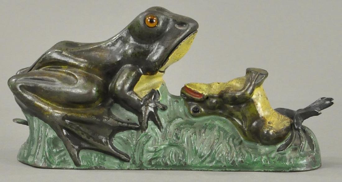 TWO FROGS MECHANICAL BANK (1 of 4)