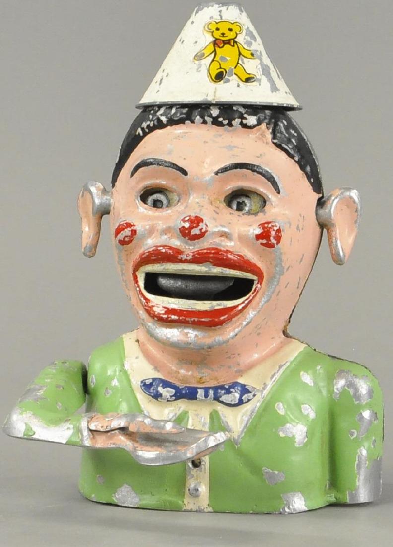 STARKIES CLOWN BANK - WOODEN BASE (1 of 4)