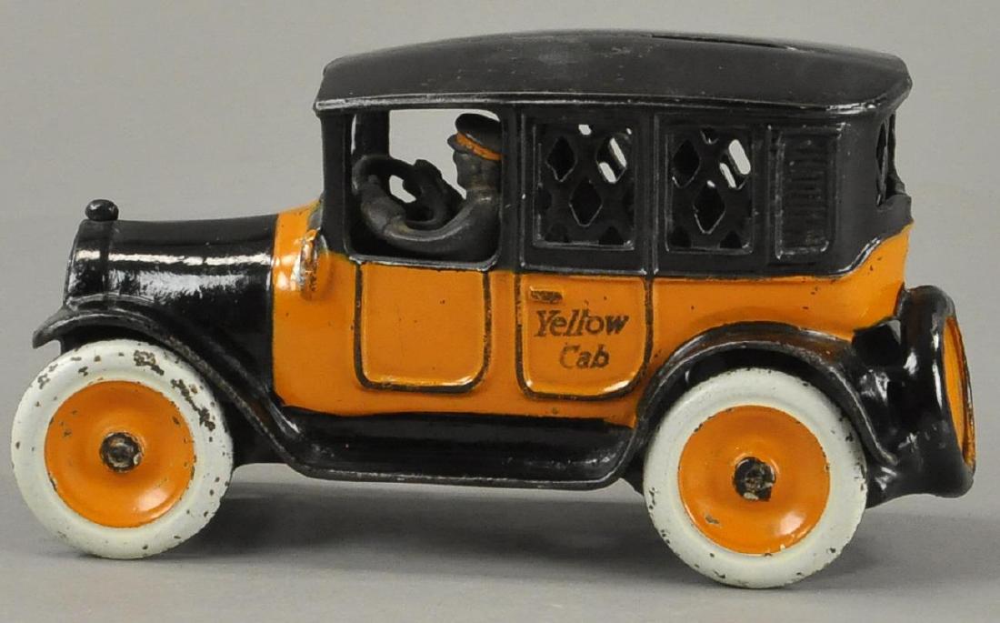 ARCADE YELLOW CAB STILL BANK (1 of 4)