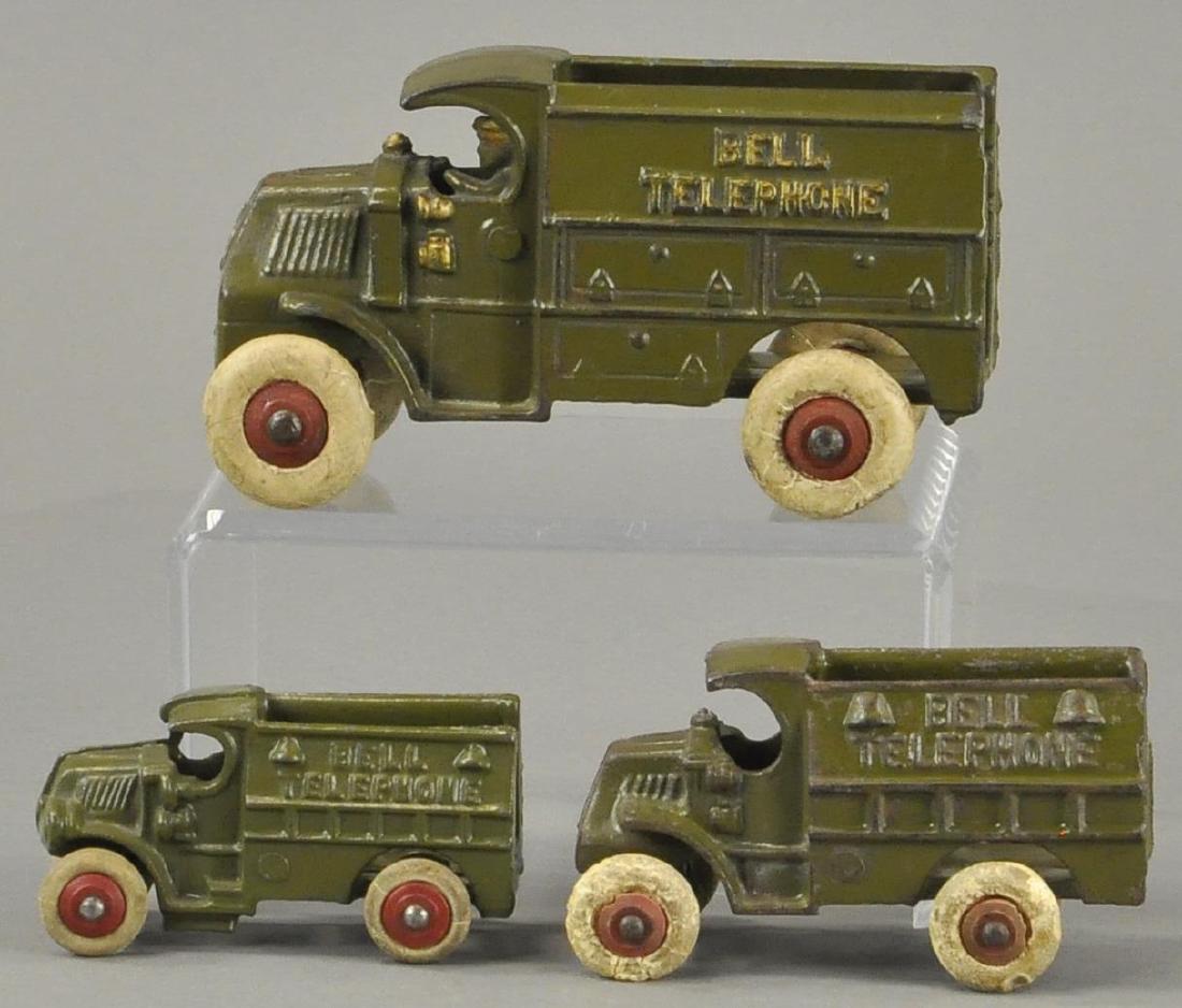hubley bell telephone truck