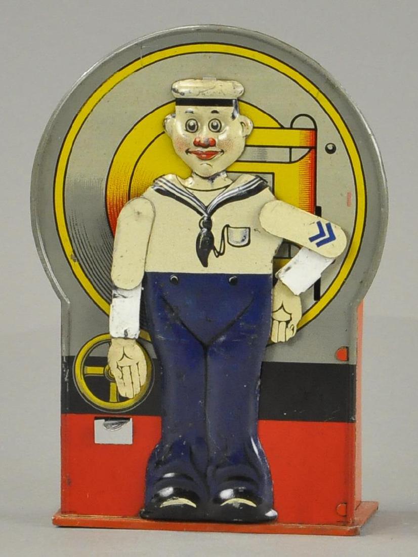 SALUTING SAILOR MECHANICAL BANK (1 of 3)