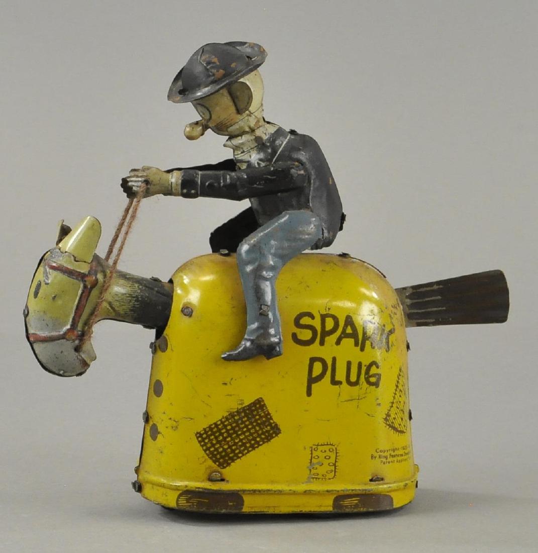 NIFTY BARNY GOOGLE RIDING SPARK PLUG (1 of 4)