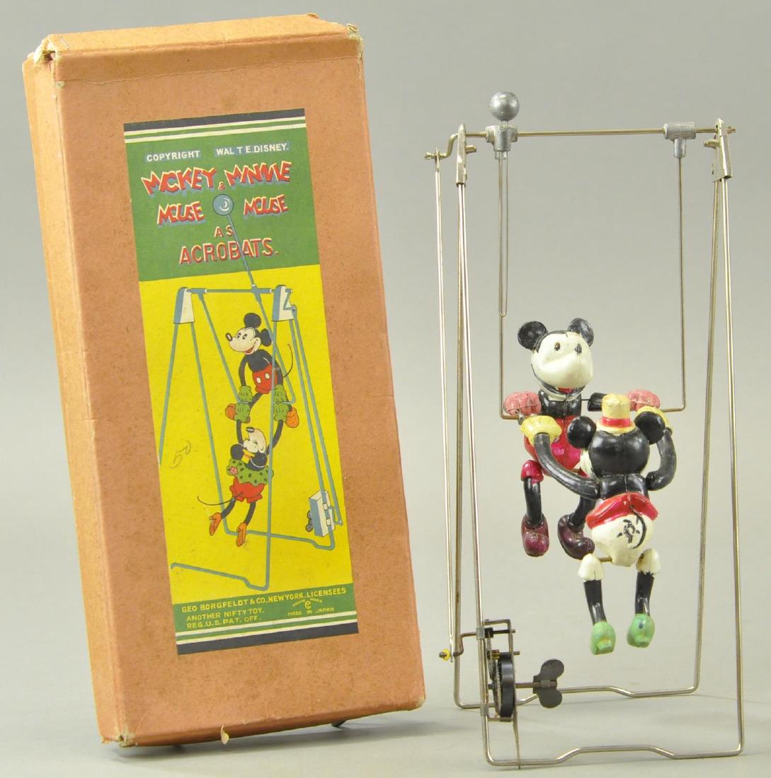 BOXED MINNIE & MICKEY ACROBATS (1 of 4)