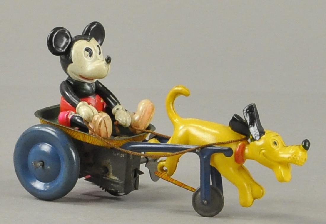 CELLULOID MICKEY MOUSE JOLLY CART (1 of 4)