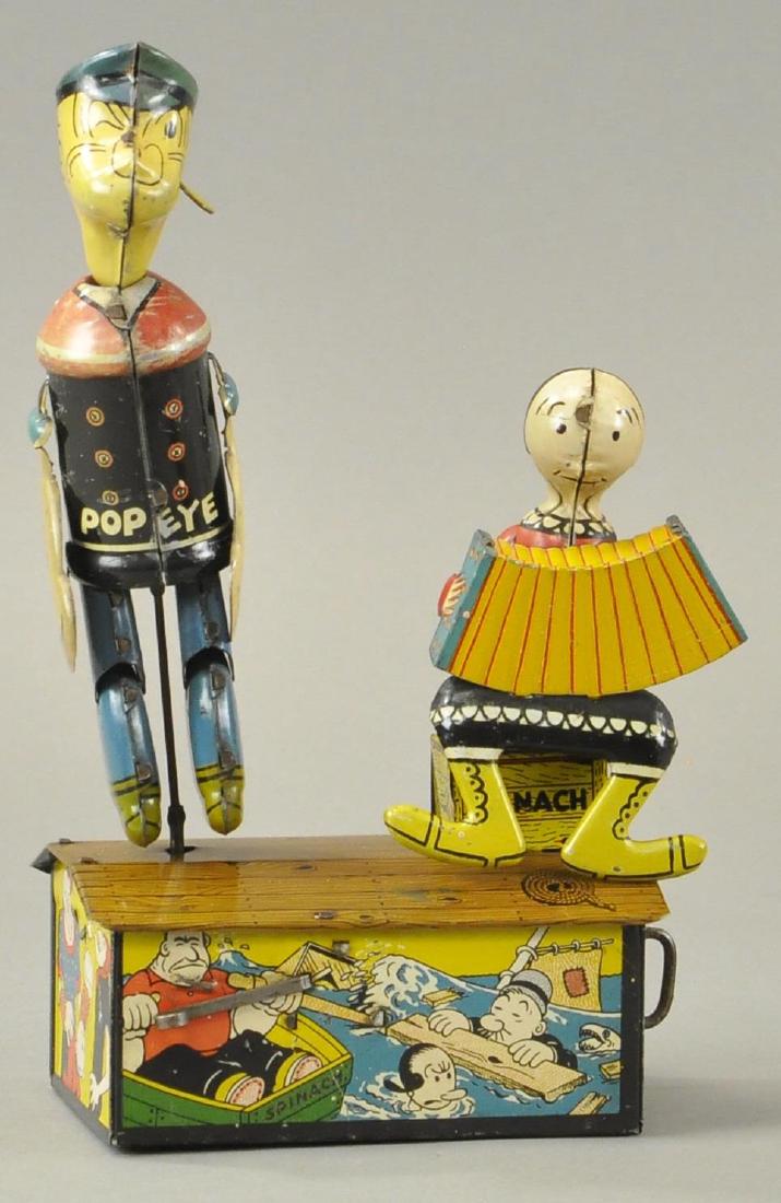 MARX POPEYE AND OLIVE OYL JIGGERS (1 of 3)