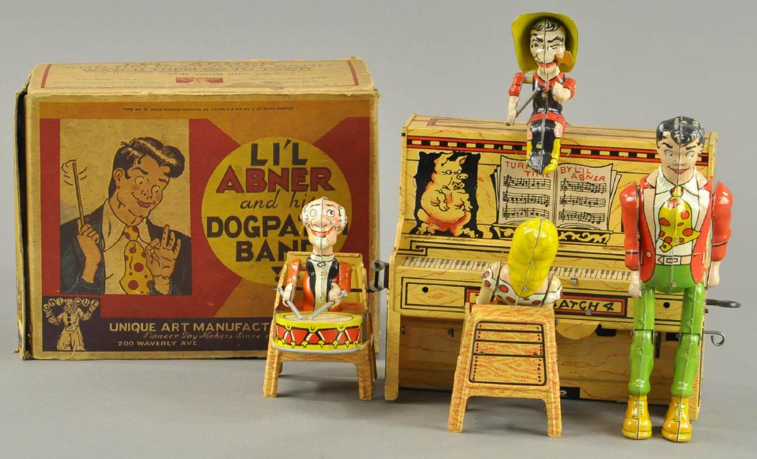 LI'L ABNER DOGPATCH BAND WITH PARTIAL BOX (1 of 4)