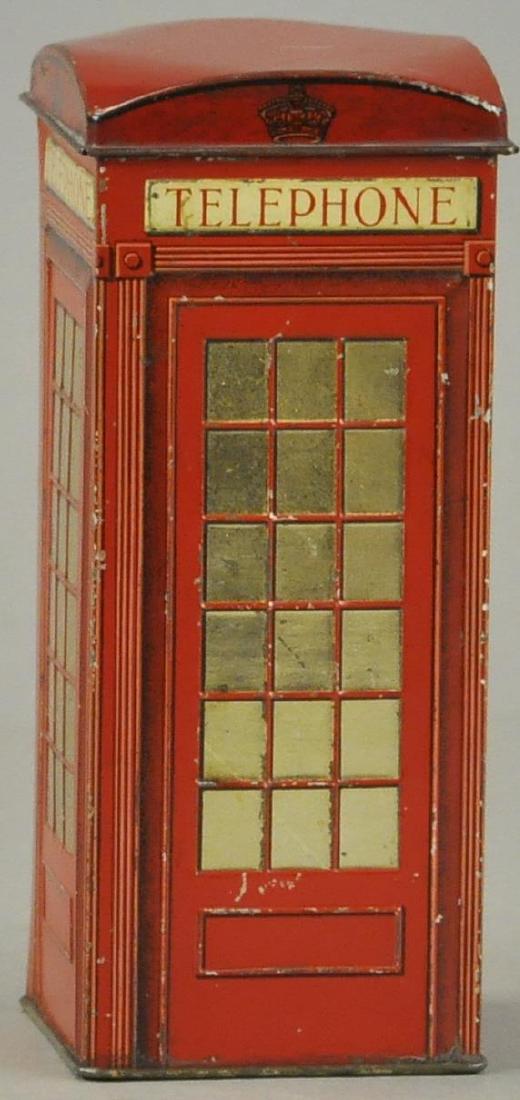 ROYAL TELEPHONE BOOTH BISCUIT TIN (1 of 3)
