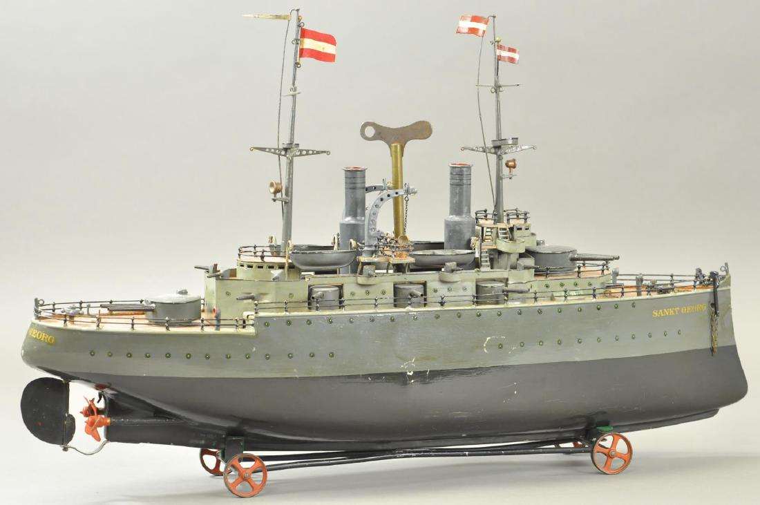 MARKLIN BATTLESHIP SANKT GEORG - 10