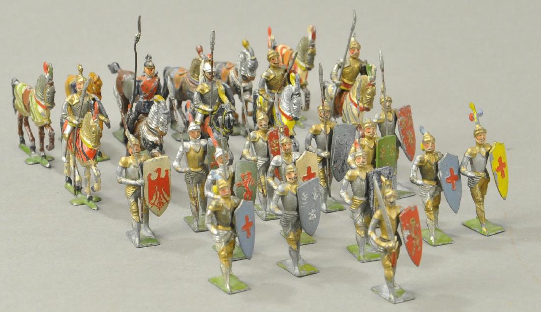 HAFFNER KNIGHTS INFANTRY AND MOUNTED HORSES (1 of 5)