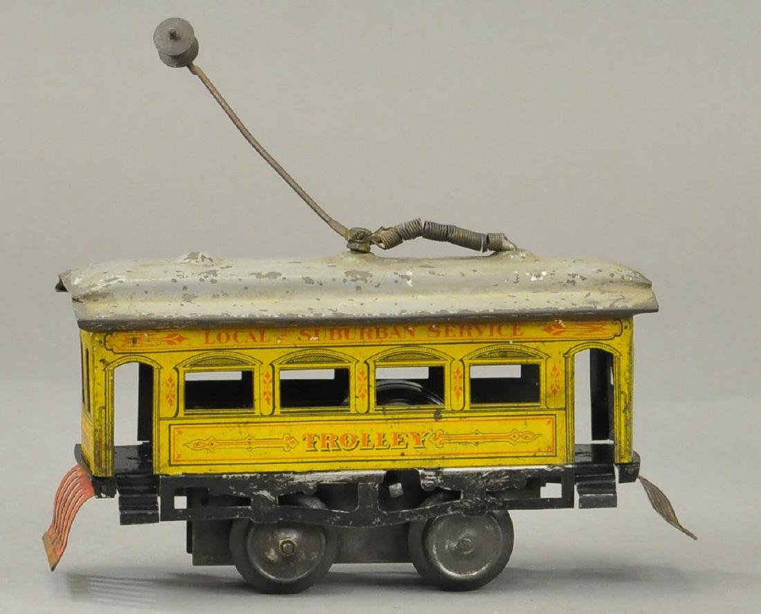 IVES #800 LOCAL SUBURBAN TROLLEY (1 of 3)