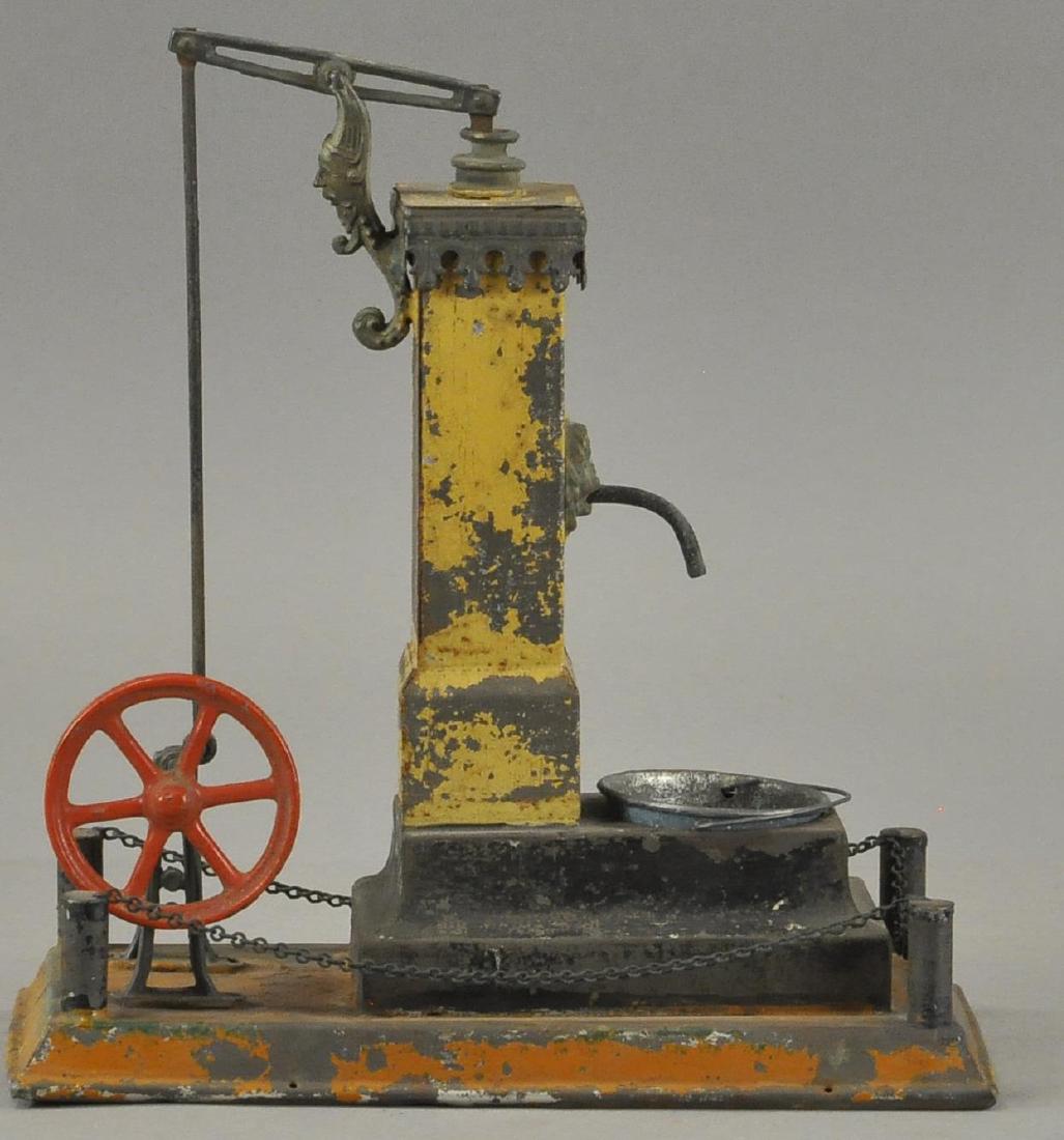 EARLY WATER PUMP AND FOUNTAIN STEAM TOY (1 of 4)