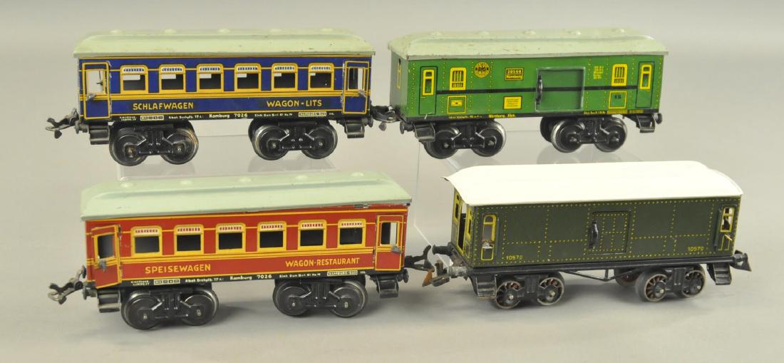 FOUR KARL BUB PASSENGER CARS (1 of 3)