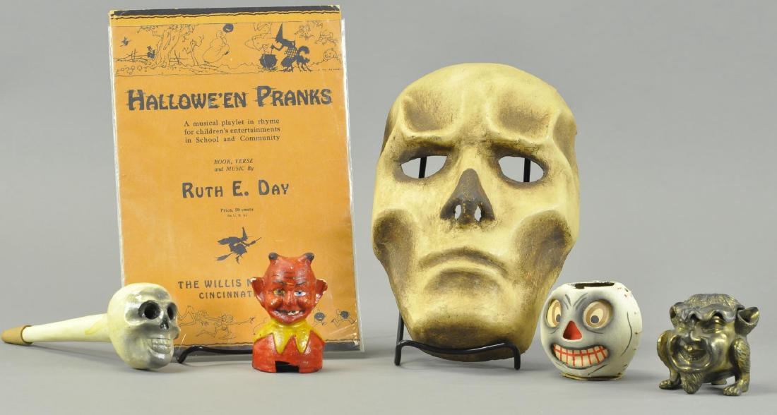 ECLECTIC GROUPING OF HALLOWEEN ITEMS (1 of 2)