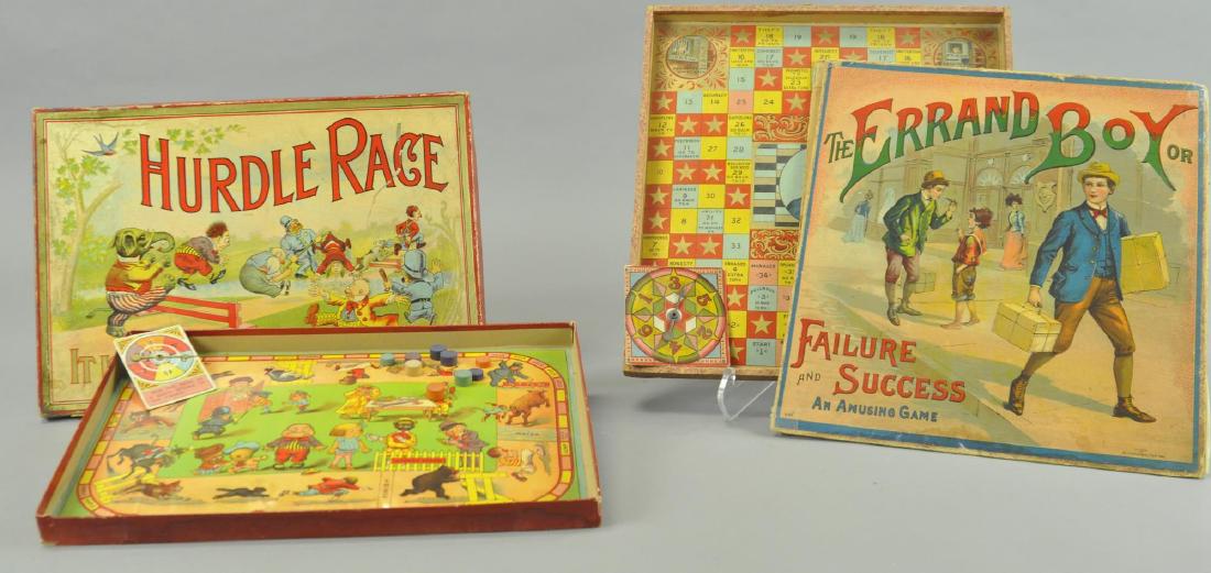 THE HURDLE RACE & ERRAND BOY GAMES (1 of 3)