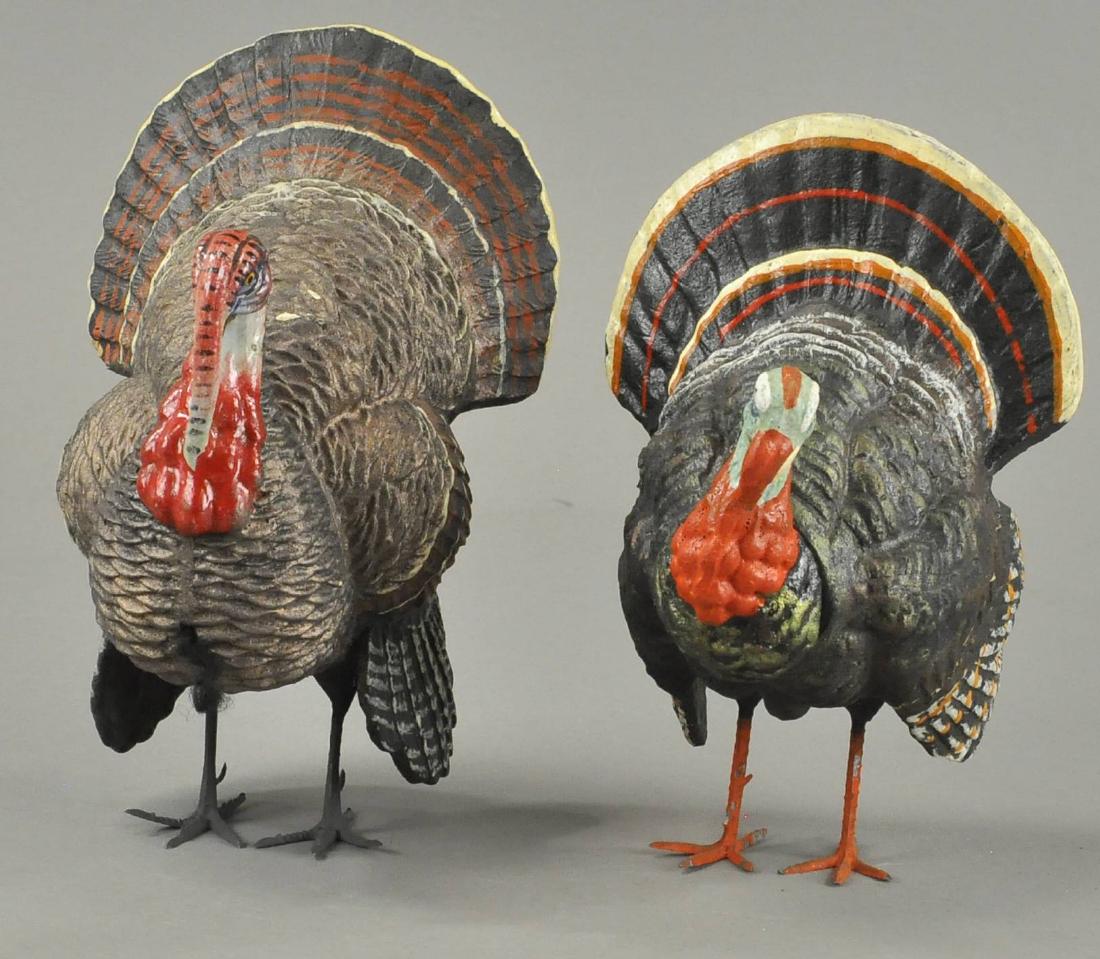 TWO SPLENDID CHRISTMAS TURKEYS (1 of 3)