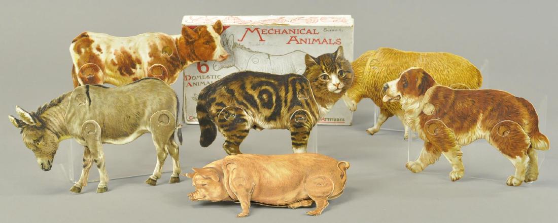 BOX OF SIX FATHER TUCK'S ANIMALS (1 of 2)