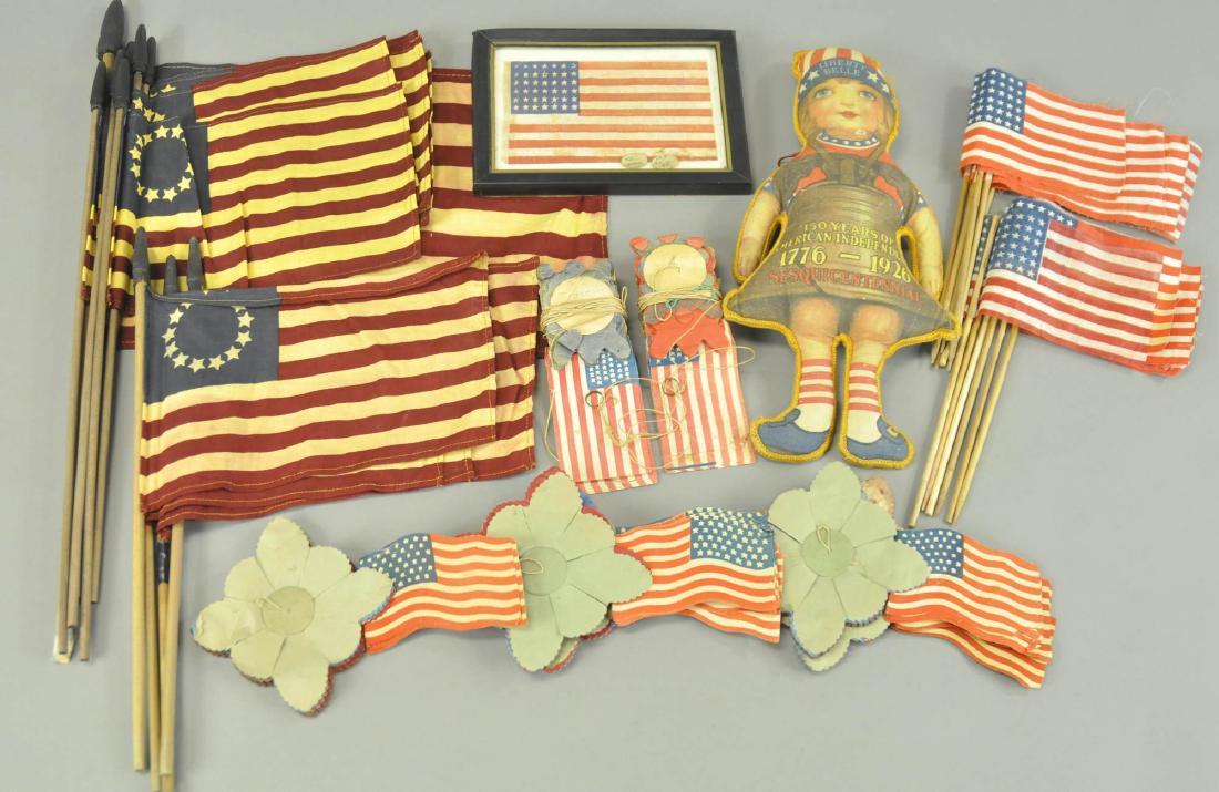 LIBERTY BELL DOLL AND BANNERS (1 of 2)
