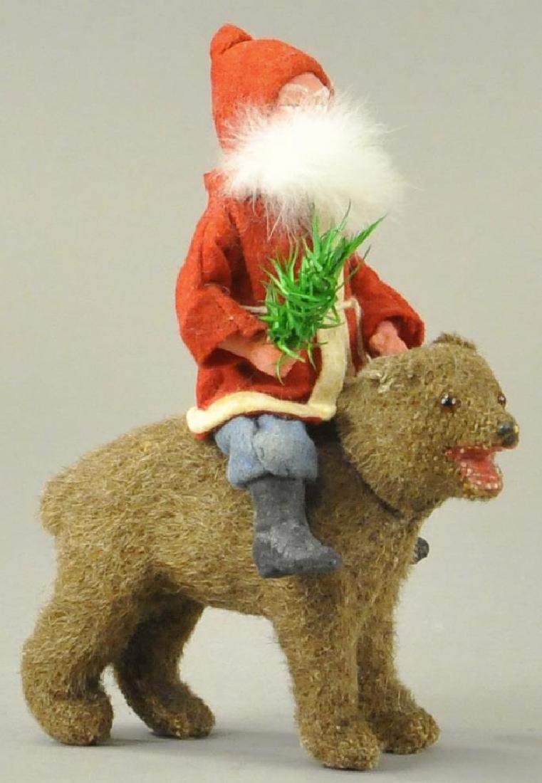 SANTA AND BROWN BEAR CANDY CONTAINERS (1 of 4)