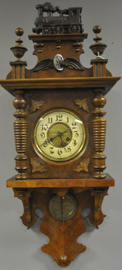 SIRENEN GONG RAILROAD CLOCK (1 of 4)