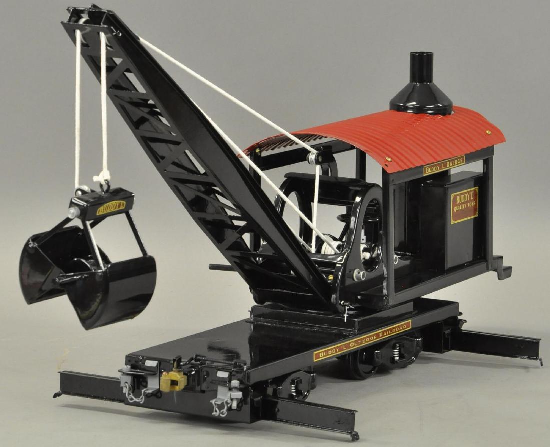 T-REPRO BUDDY L OUTDOOR RR WRECKER CRANE (1 of 3)