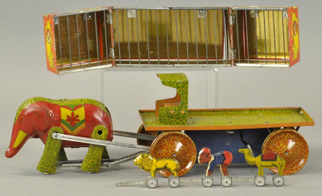 LINDSTROM TIN CIRCUS WAGON (1 of 4)