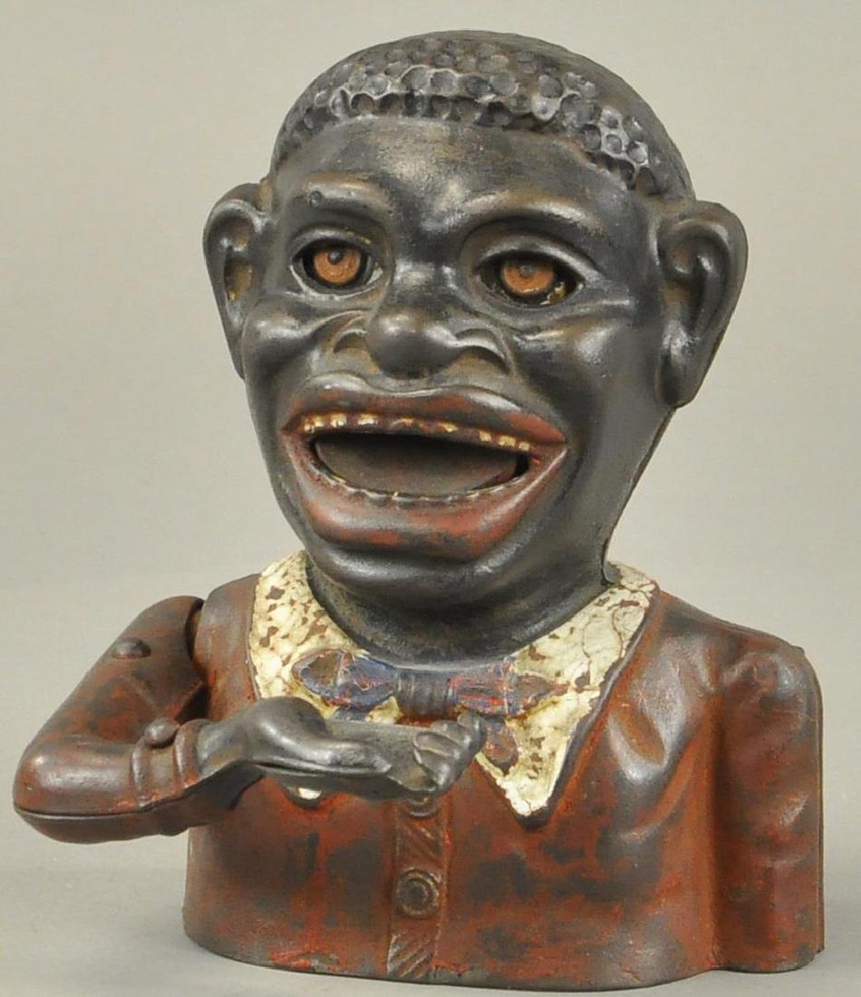 JOLLY N MECHANICAL BANK - BUTTERFLY TIE (1 of 3)