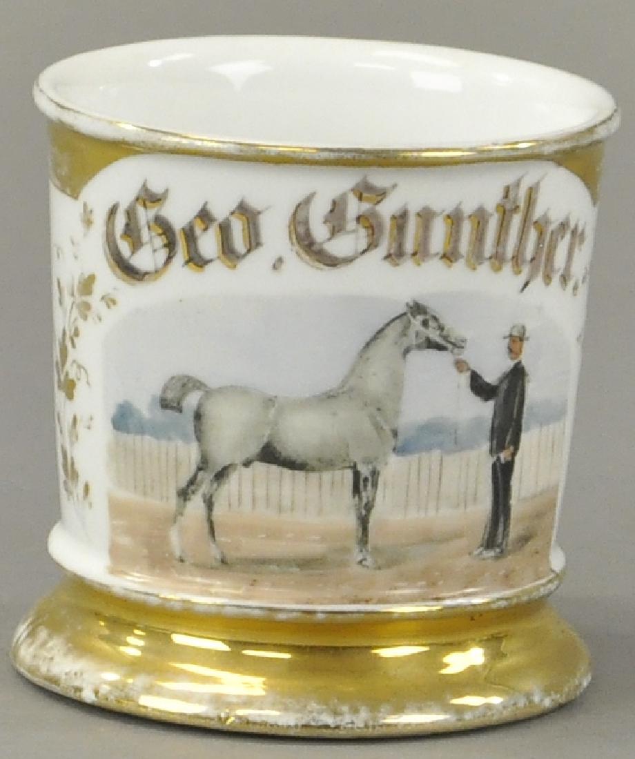 HORSE TRAINER OCCUPATIONAL SHAVING MUG (1 of 3)