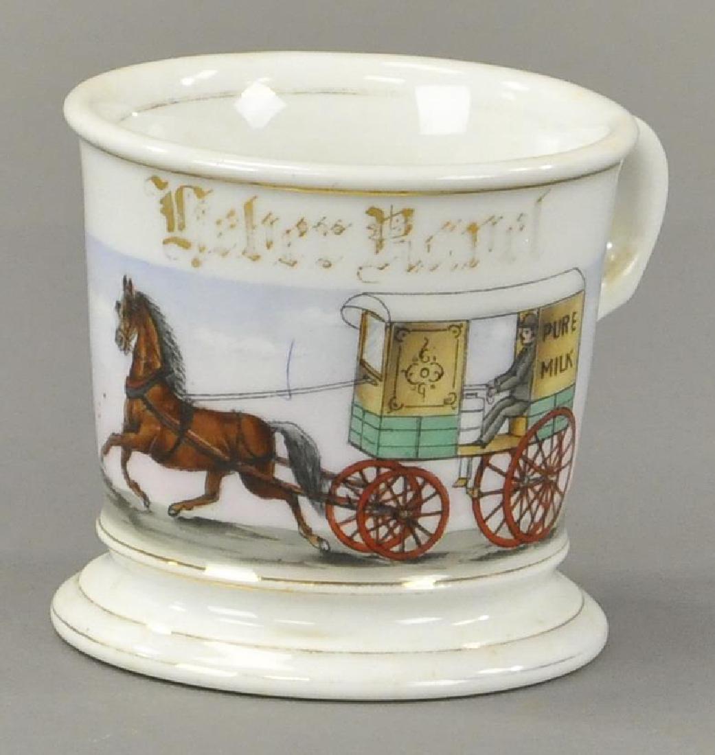 MILK WAGON OCCUPATIONAL SHAVING MUG (1 of 3)