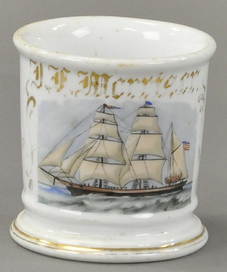 SAIL SHIP OCCUPATIONAL SHAVING MUG (1 of 3)