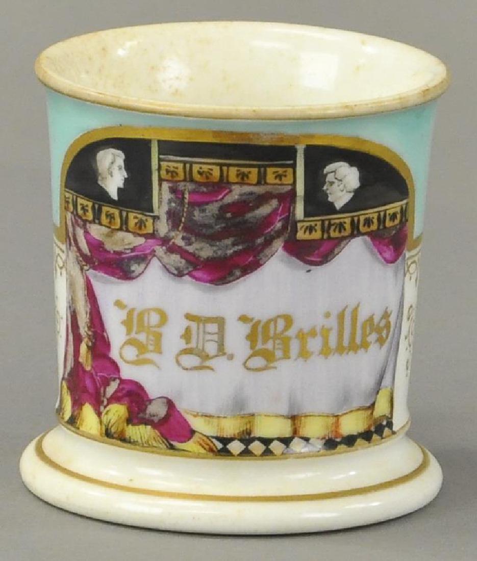 ACTOR’S STAGE. OCCUPATIONAL SHAVING MUG (1 of 3)
