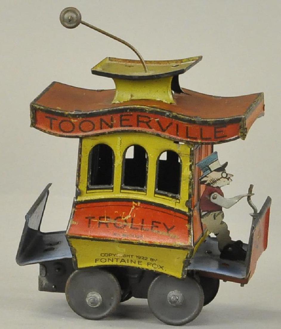 FONTAINE FOX TOONERVILLE TROLLEY WIND UP TOY (1 of 3)
