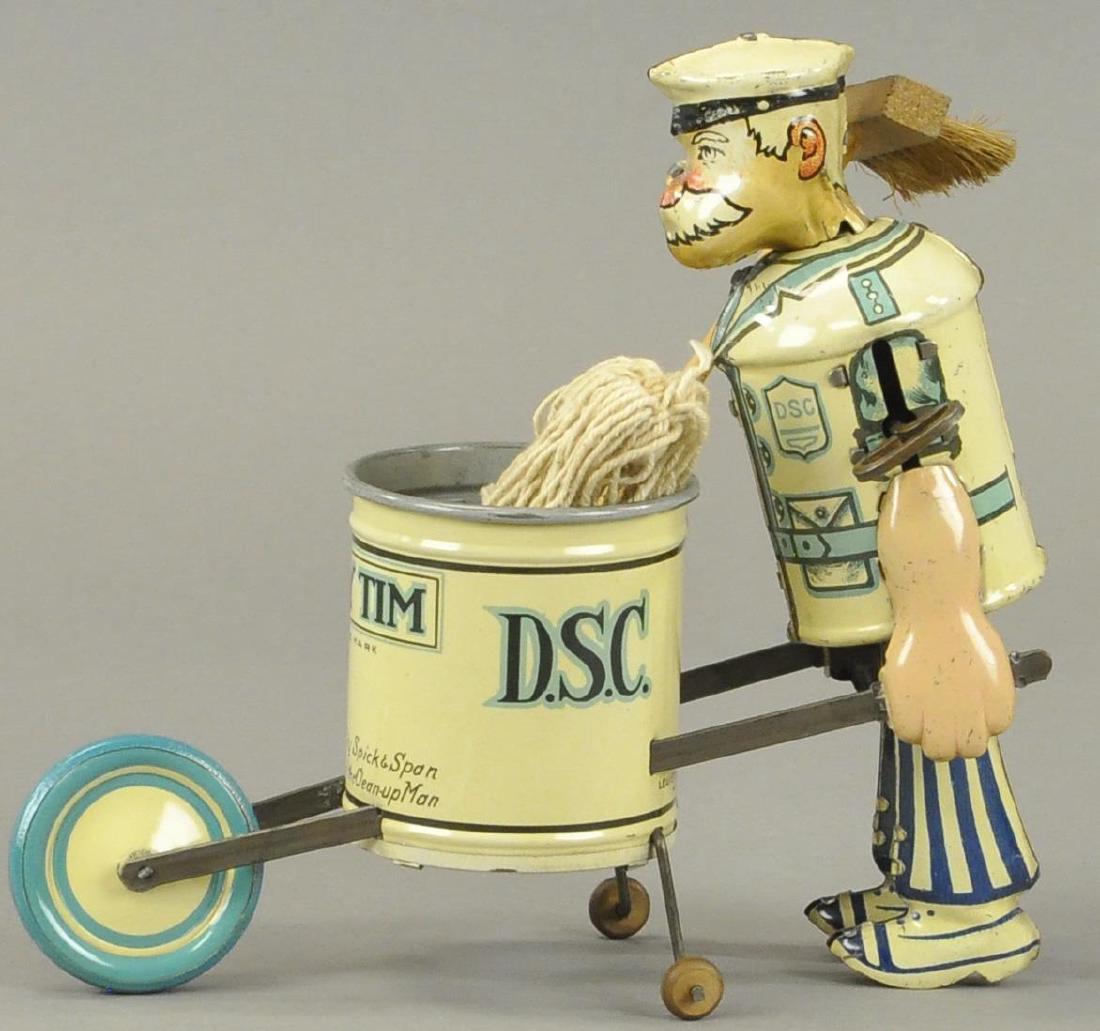 MARX TIDY TIM WIND UP - BLUE WHEEL (1 of 3)