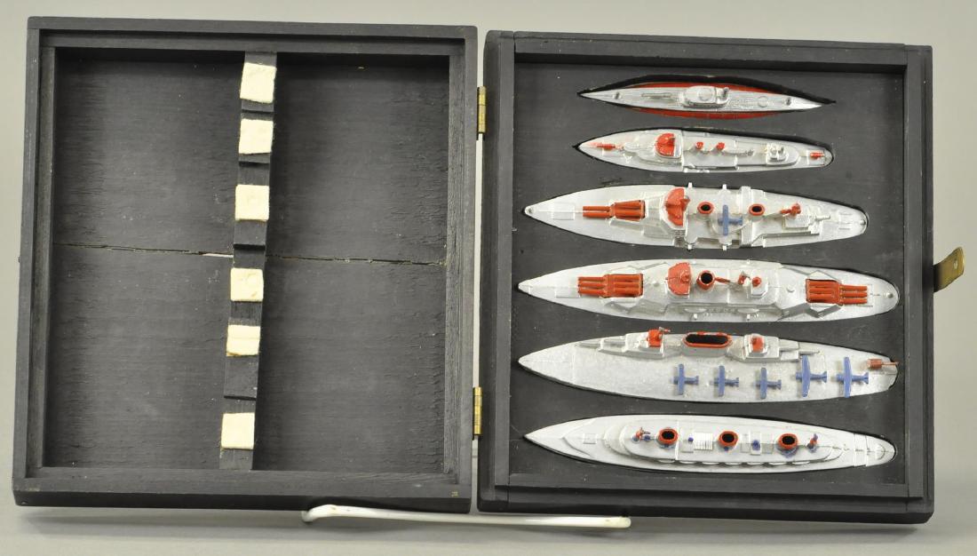 BOXED TOOTSIETOY SHIPS - POSSIBLE SALESMAN SAMPLE (1 of 3)