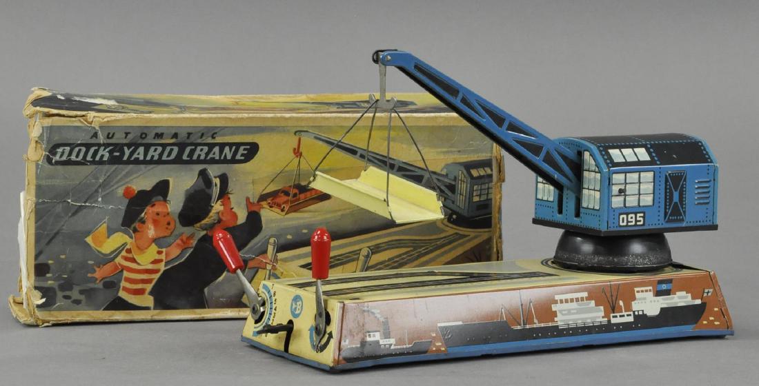 BOXED DOCK YARD CRANE - BILLER GERMANY (1 of 4)