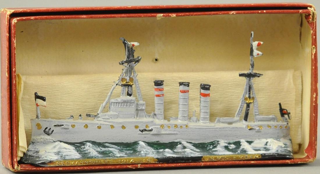 L.S.M.S. EMDEN DIECAST SHIP MODEL (1 of 4)