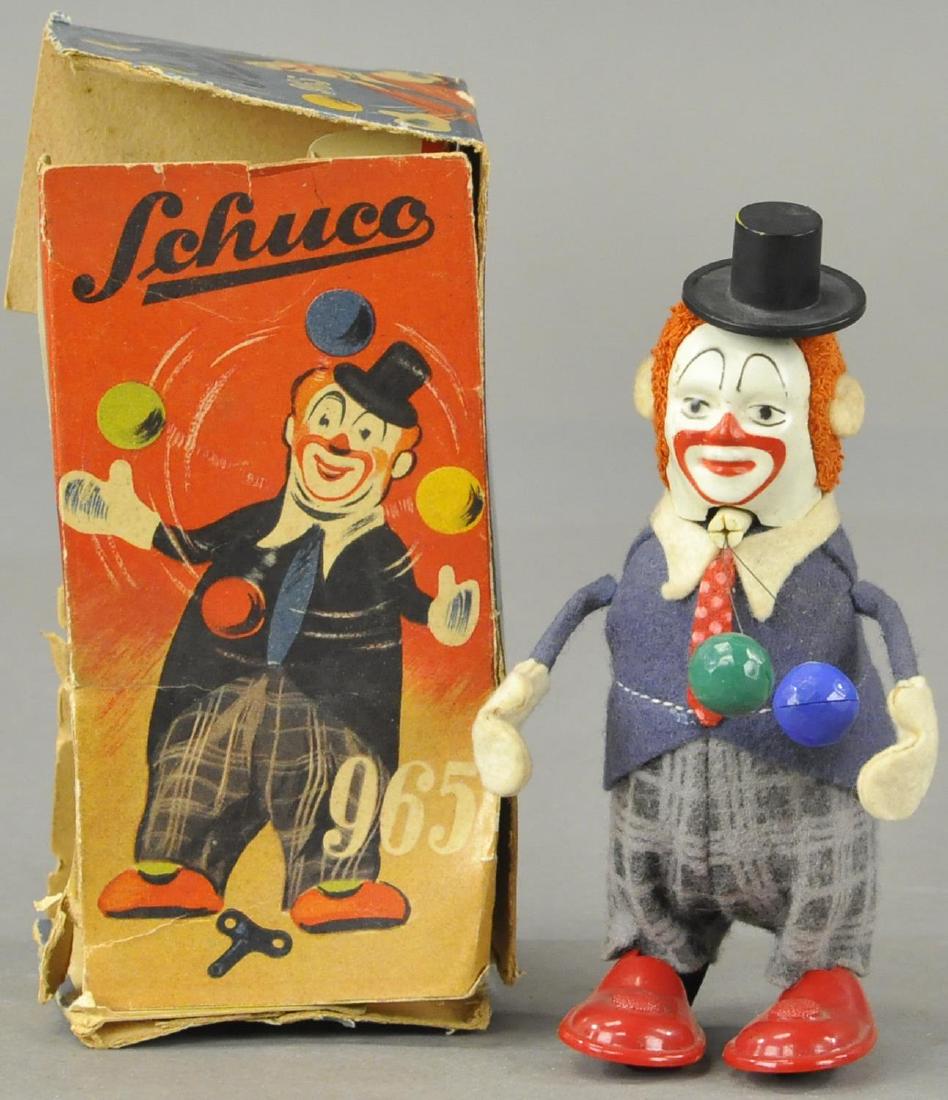 BOXED SCHUCO CLOWN JUGGLER (1 of 2)