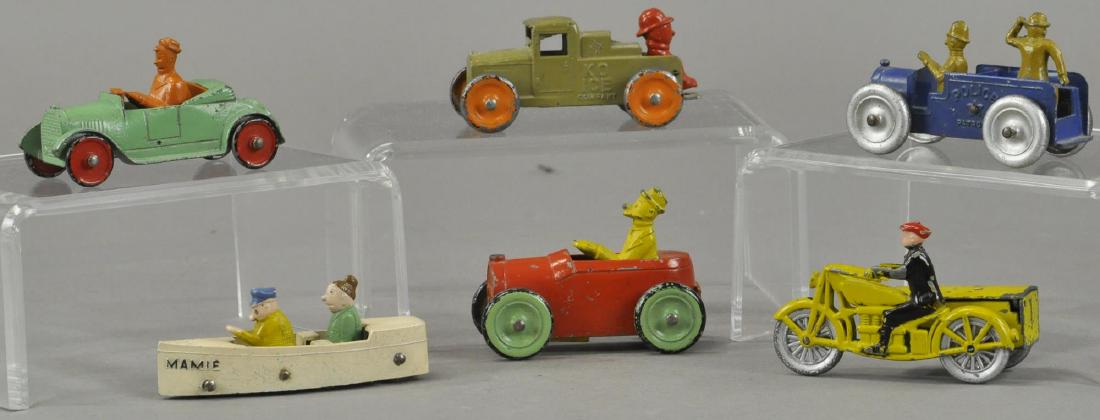 SET OF SIZ TOOTSIE TOY FUNNIES (1 of 2)