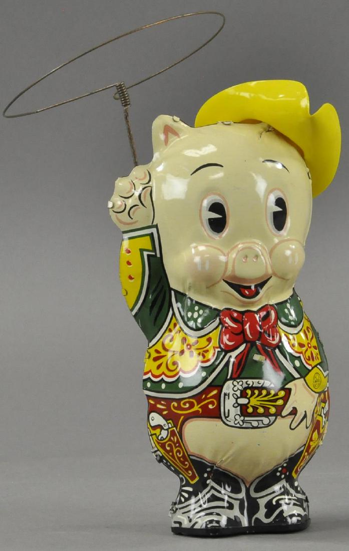 MARX COWPUNCHER PORKY PIG (1 of 2)