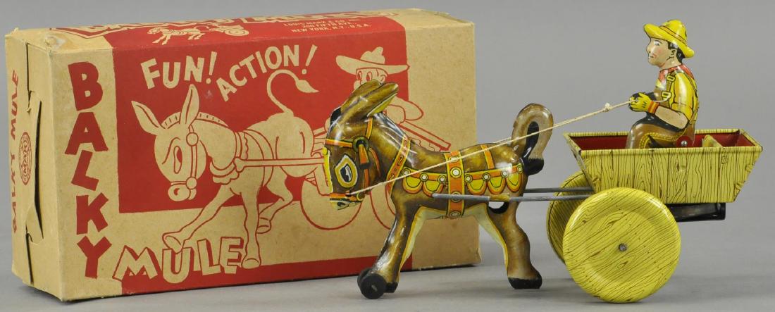 BOXED MARX BALKY MULE (1 of 2)