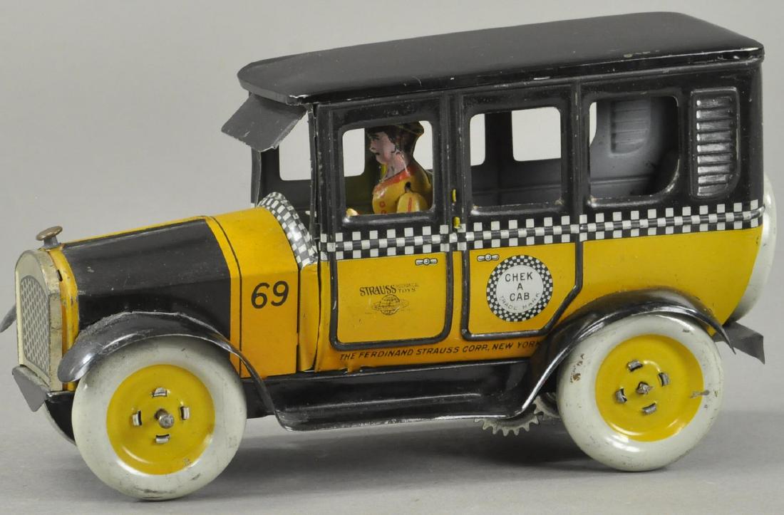 STRAUSS CHECK-A-CAB: 218. STRAUSS CHECK-A-CAB | All Original Condition. | 7.5" l.