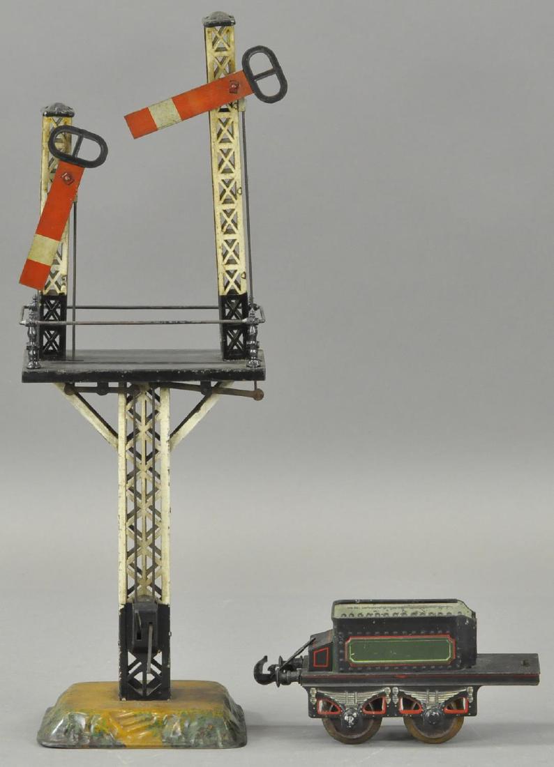 KARL BUB 1 GAUGE TENDER AND BING SIGNAL SEMAPHORE (1 of 4)