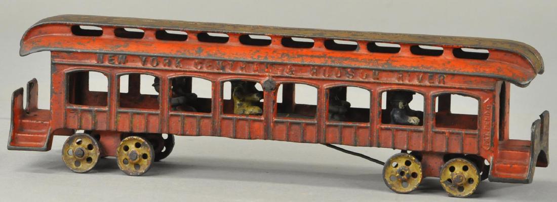 IDEAL ANIMATED TRAIN PASSENGER CAR: 328. IDEAL ANIMATED TRAIN PASSENGER CAR | All Original Condition. | 9" l.